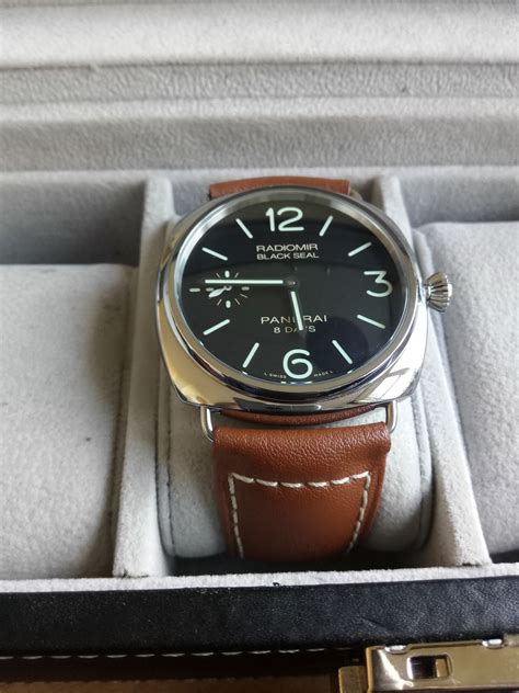 panerai 609|panerai black seal review.